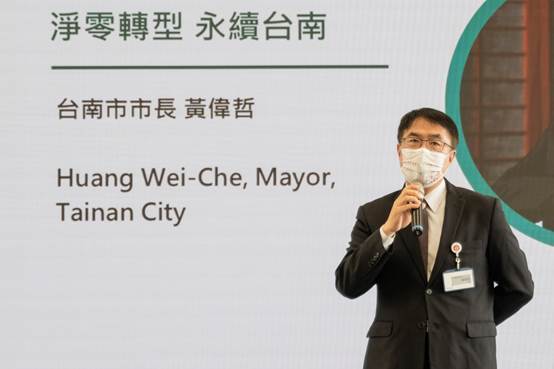 3 台南市市長黃偉哲表示，沙崙吸引中研院、工研院、成大等眾多科技前沿機構設置分院，成就臺南發展